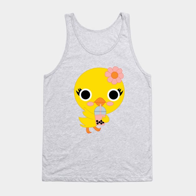 Boba-Chick Tank Top by BoredInc